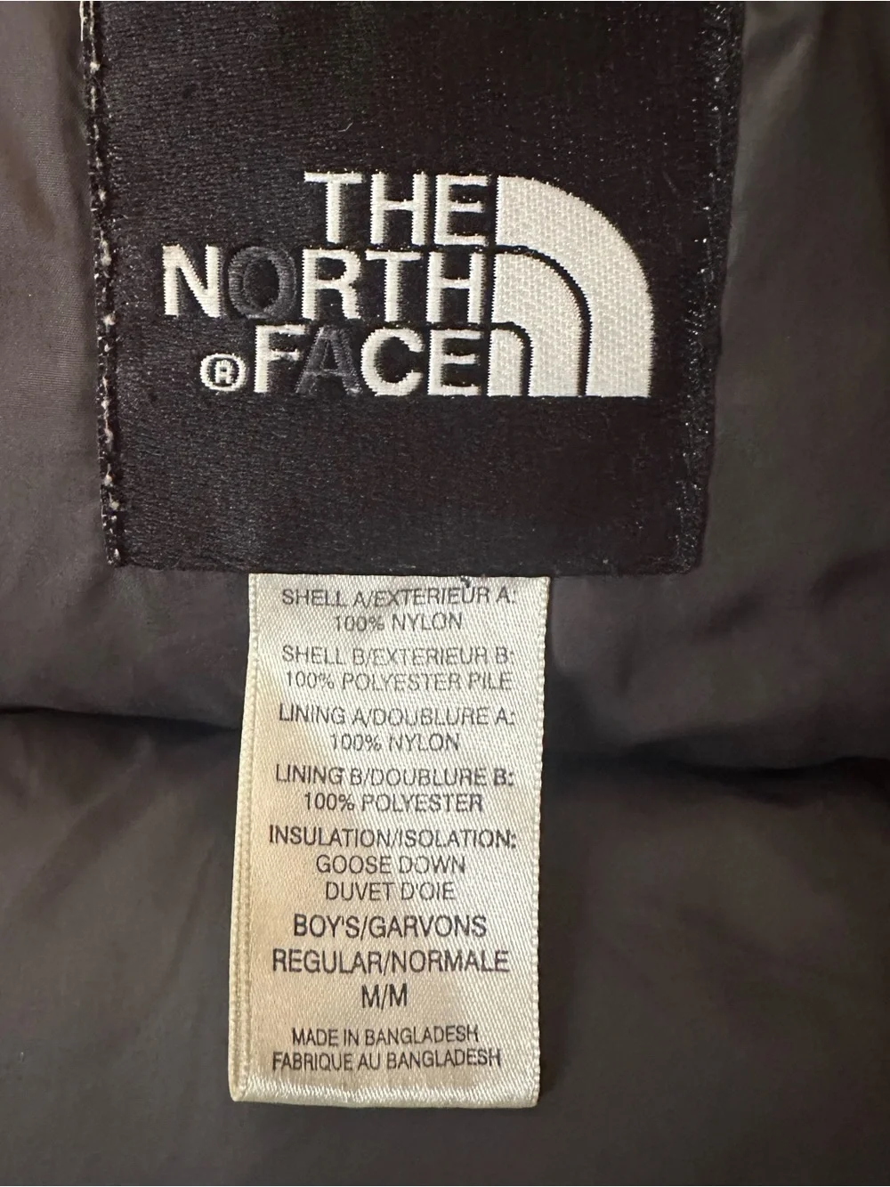 The North Face Down Parka  Blue Youth boys medium